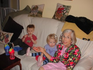 Sharing with Grandma                               